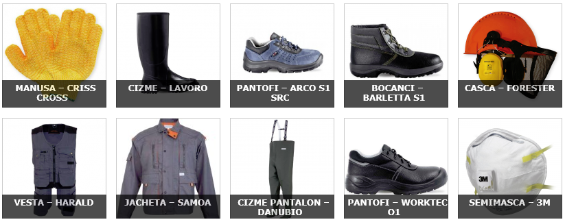 echipamente protectie bacau